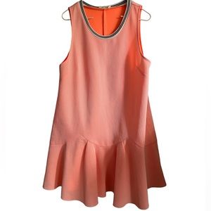 Lush | Neon Orange Mesh Dress | Size Large